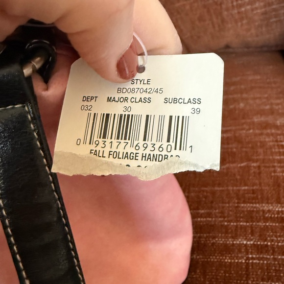 NWT Rare VTG Jeffrey Fulvimari Fall Foliage Shoulder Bag Autumn - Picture 6 of 9